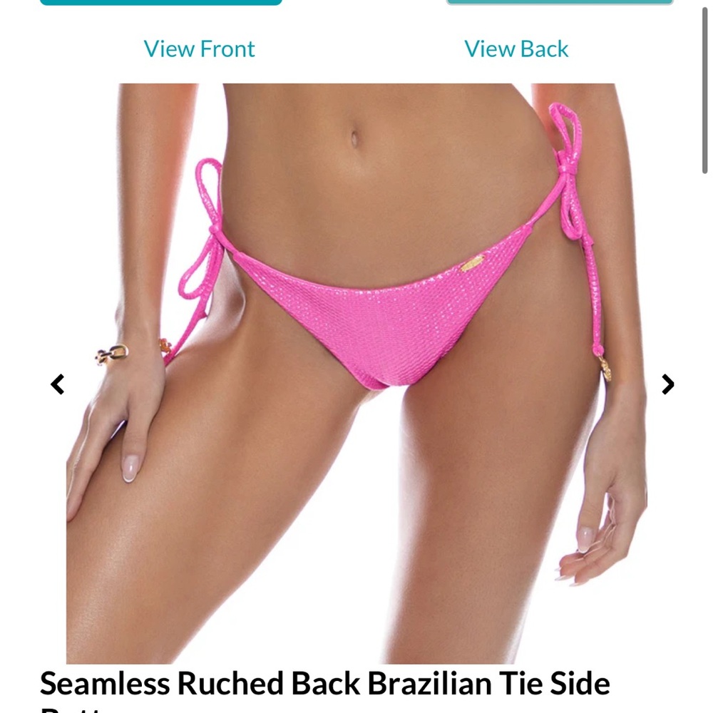 Luli Fama Vibrant Pink Bikini - Picture 5 of 14